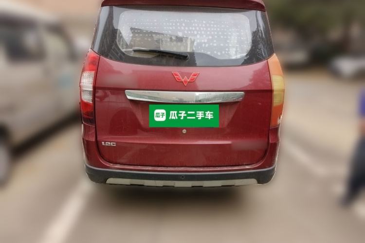 Used Wuling Hongguang 2014 1.2L S Comfort Model China IV Rear