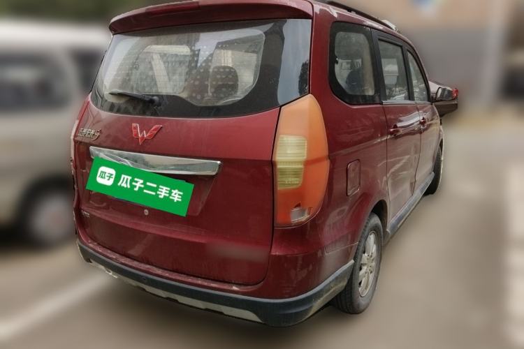 Used Wuling Hongguang 2014 1.2L S Comfort Model China IV Rear Right 45 Deg