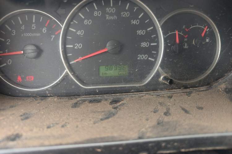 Used Wuling Hongguang 2014 1.2L Base Model China IV Odometer Close Up