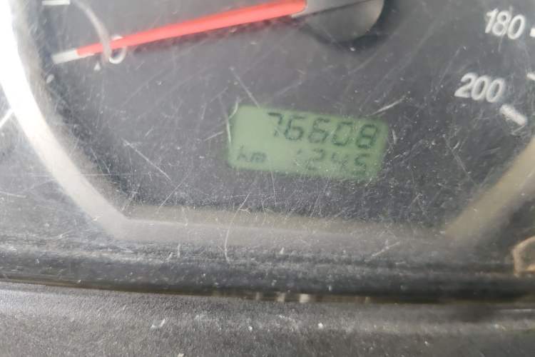 Used Wuling Hongguang 2014 1.2L Base Model China IV Odometer Close Up