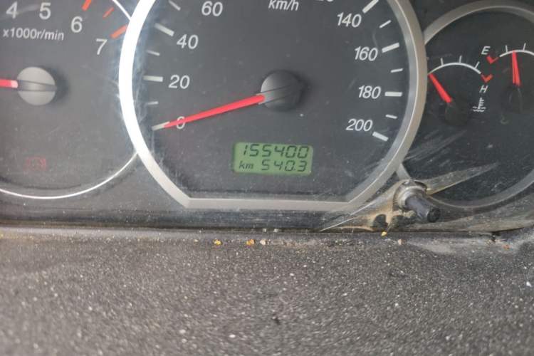 Used Wuling Hongguang 2014 1.2L Base Model China IV Odometer Close Up