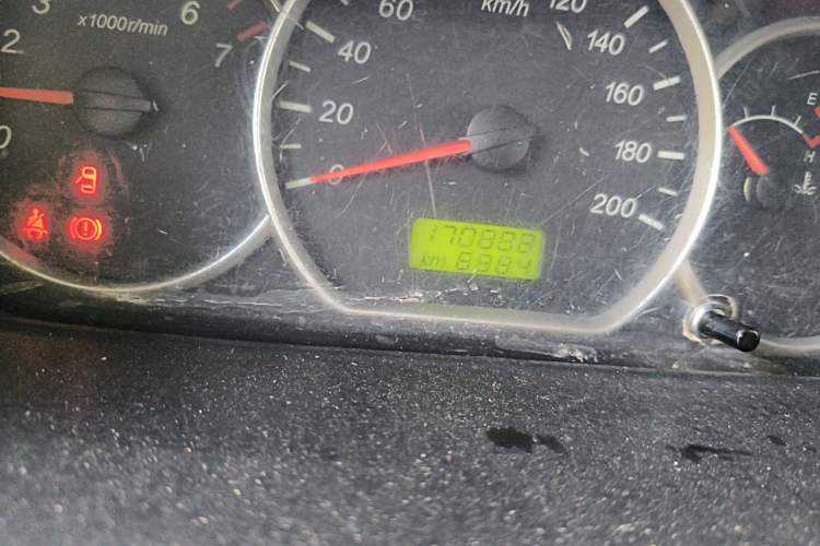 Used Wuling Hongguang 2014 1.2L Base Model China IV Odometer Close Up
