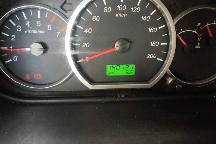 Used Wuling Hongguang 2014 1.2L Base Model China IV Odometer Close Up