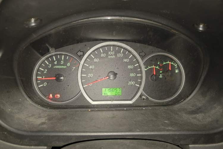 Used Wuling Hongguang 2014 1.2L Base Model China IV Odometer Close Up