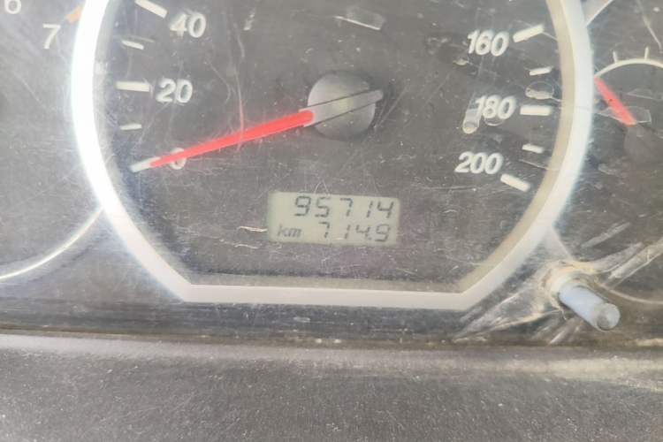 Used Wuling Hongguang 2014 1.2L Base Model China IV Odometer Close Up