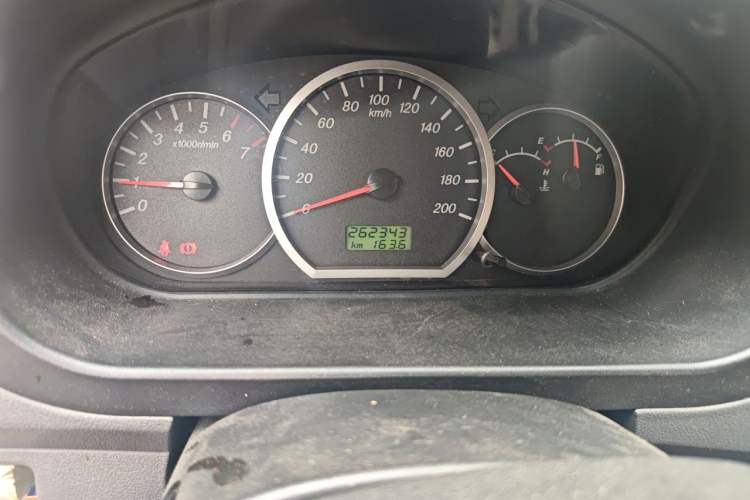 Used Wuling Hongguang 2014 1.2L Base Model China IV Odometer Close Up