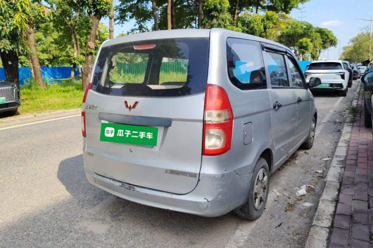 Used Wuling Hongguang 2014 1.2L Base Model China IV Rear Right 45 Deg
