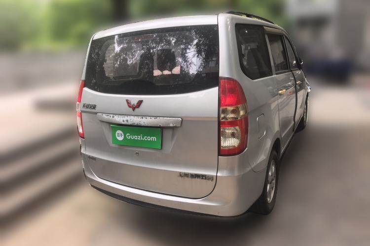 Used Wuling Hongguang 2014 1.2L Standard Model China IV Rear Right 45 Deg
