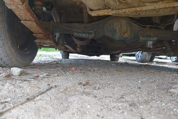 Used Wuling Hongguang 2014 1.2L Base Model China IV Chassis Rear