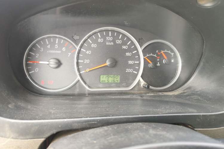 Used Wuling Hongguang 2014 1.2L Base Model China IV Odometer Close Up