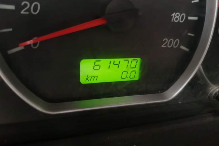 Used Wuling Hongguang 2014 1.2L Base Model China IV Odometer Close Up