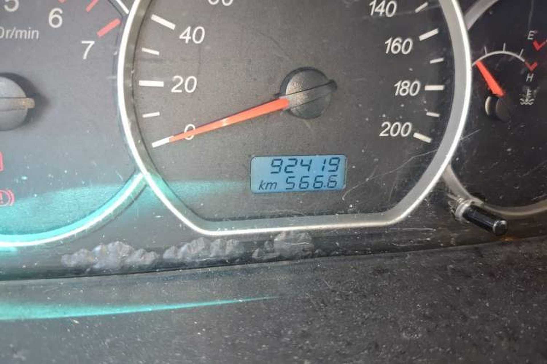 Used Wuling Hongguang 2014 1.5L S Standard Version Odometer Close Up