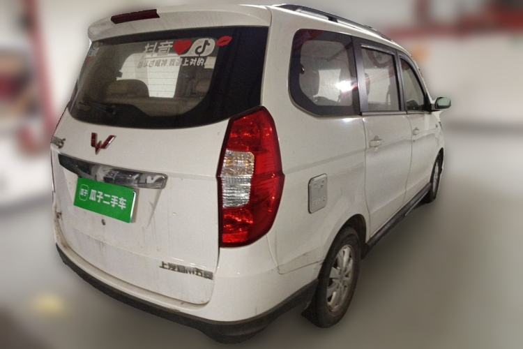 Used Wuling Hongguang 2014 1.2L S Comfort Model China IV Rear Right 45 Deg