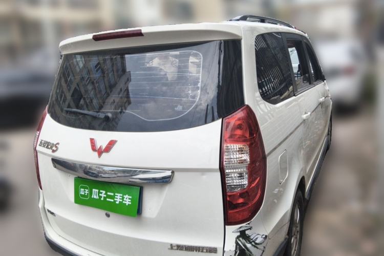 Used Wuling Hongguang 2014 1.2L S Comfort Model China IV Rear Right 45 Deg