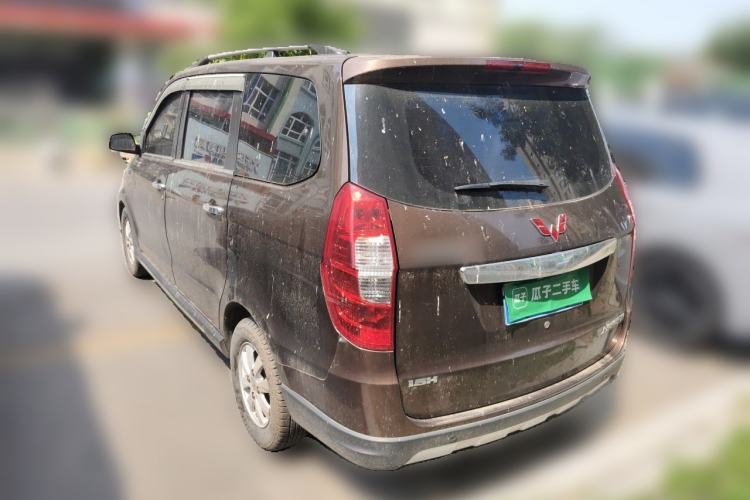 Used Wuling Hongguang 2014 1.5L S Luxury Model Rear Left 45 Deg