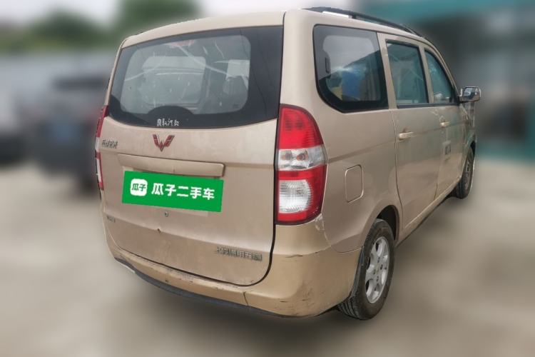 Used Wuling Hongguang 2014 1.2L Standard Model China IV Rear Right 45 Deg