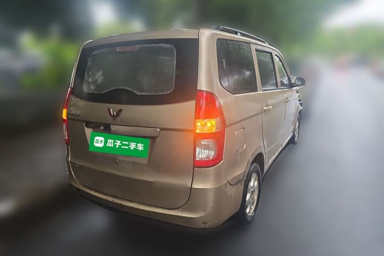 Used Wuling Hongguang 2014 1.2L Standard Model China IV Rear Right 45 Deg
