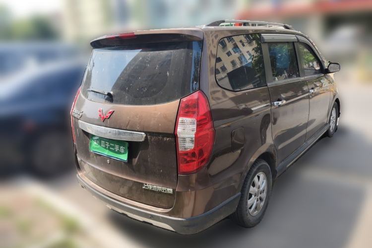 Used Wuling Hongguang 2014 1.5L S Luxury Model Rear Right 45 Deg