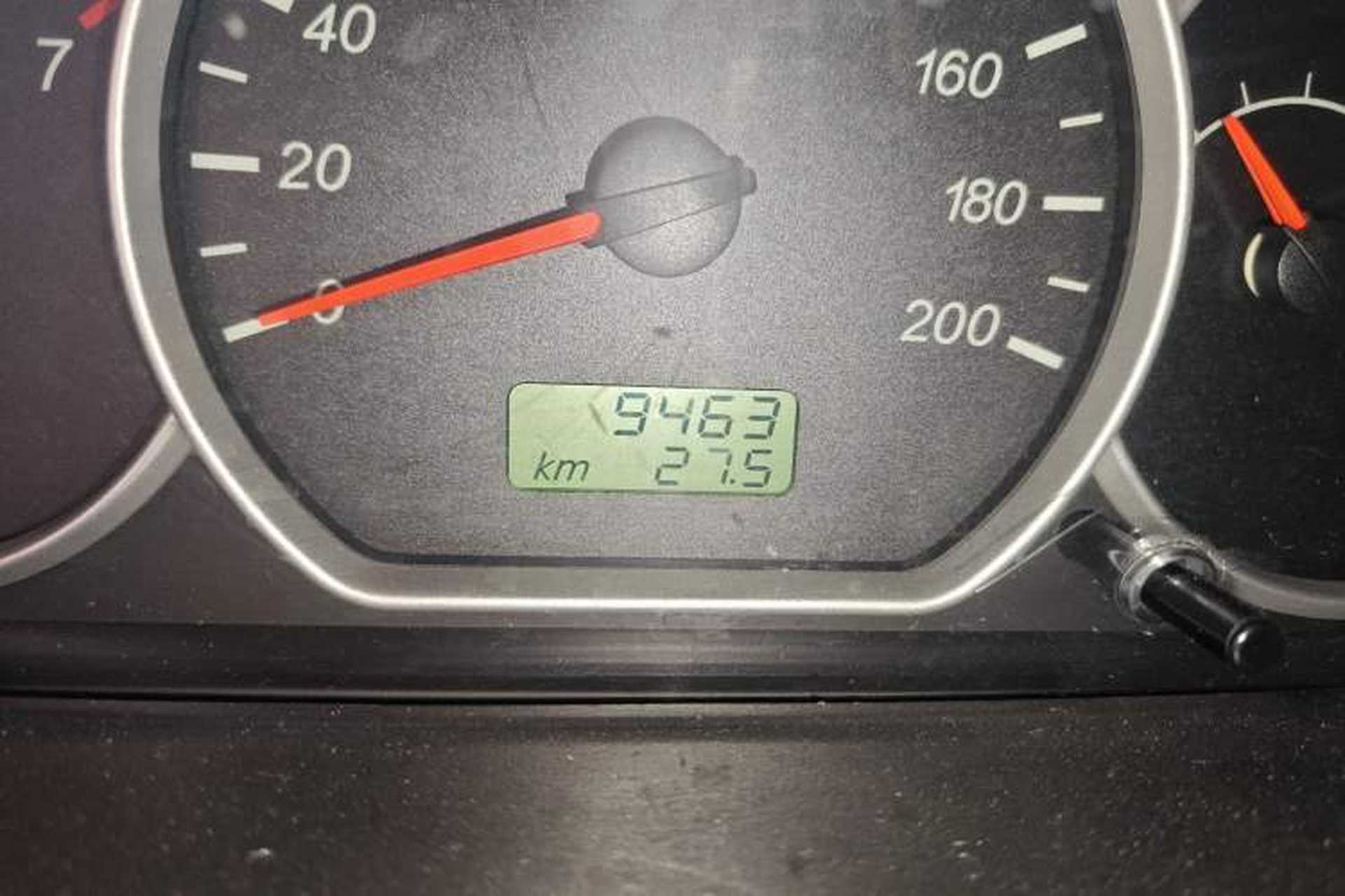 Used Wuling Hongguang 2015 1.2L S Base Model China IV Odometer Close Up