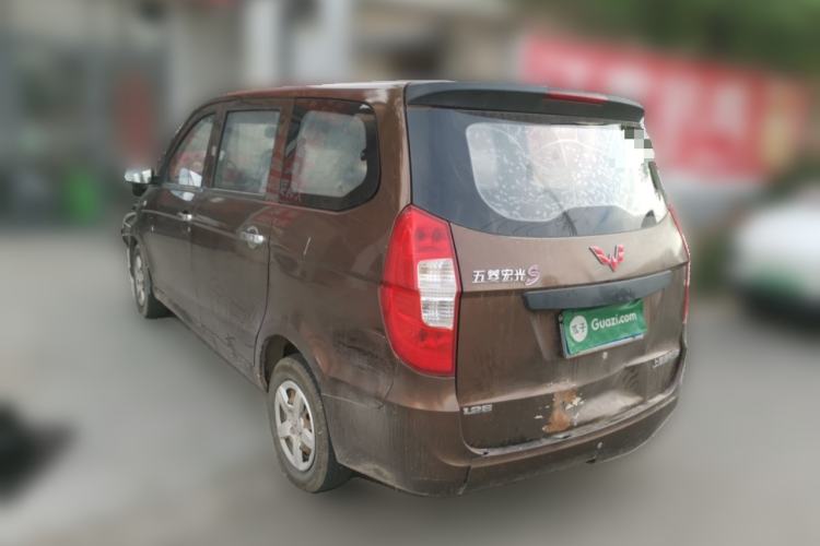 Used Wuling Hongguang 2015 1.2L S Base Model China IV Rear Left 45 Deg