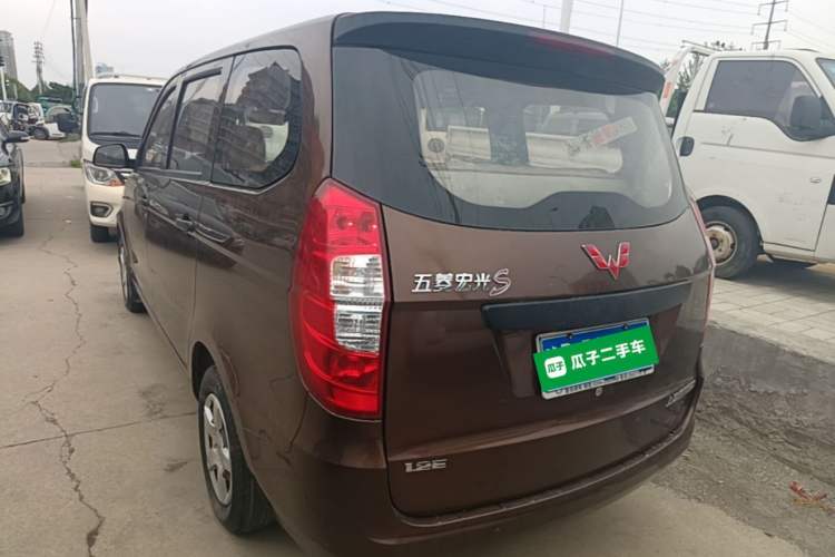 Used Wuling Hongguang 2015 1.2L S Base Model China IV Rear Left 45 Deg