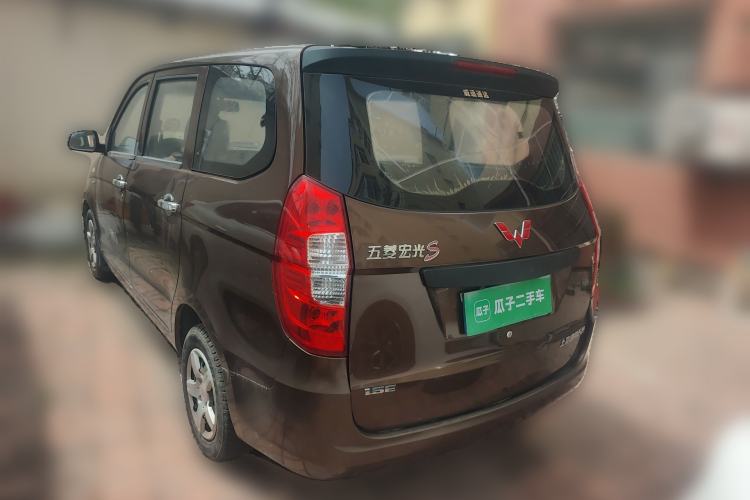 Used Wuling Hongguang 2015 1.5L S Basic Version China V Standard Rear Left 45 Deg