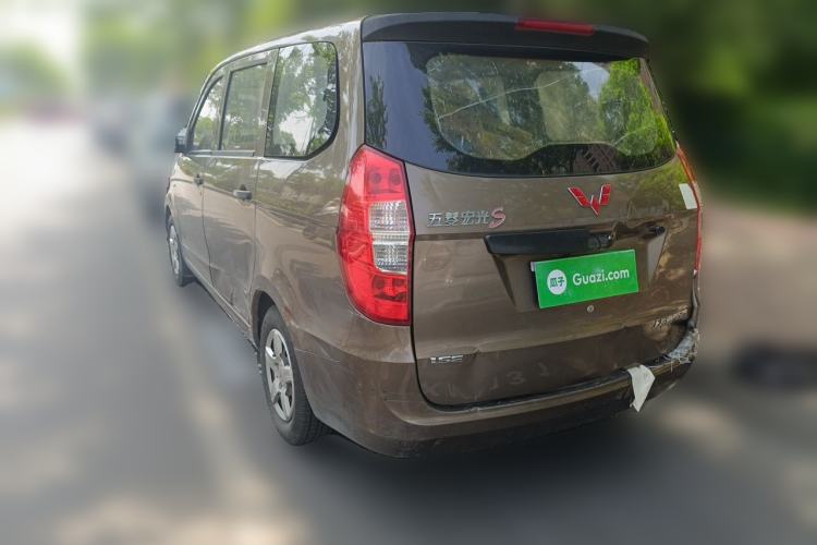 Used Wuling Hongguang 2015 1.5L S Basic Version China V Standard Rear Left 45 Deg