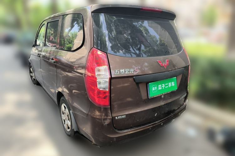 Used Wuling Hongguang 2015 1.5L S Base Model China IV Rear Left 45 Deg