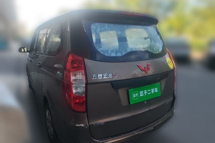 Used Wuling Hongguang 2015 1.2L S Base Model China V Standard Rear Left 45 Deg