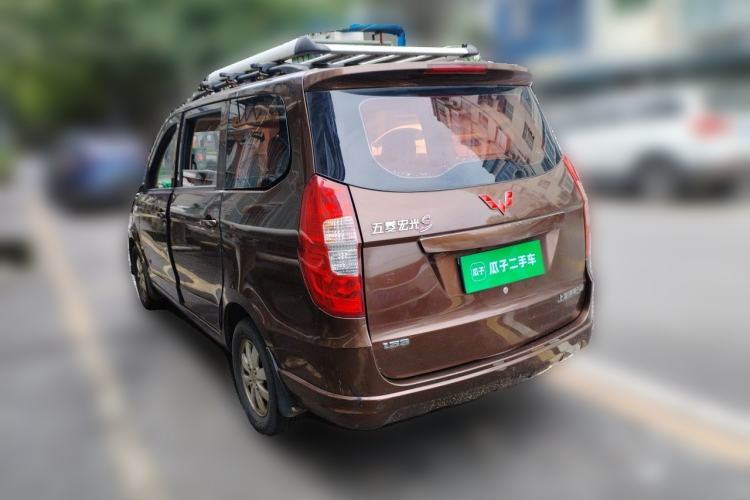 Used Wuling Hongguang 2015 1.5L S Basic Version China V Standard Rear Left 45 Deg