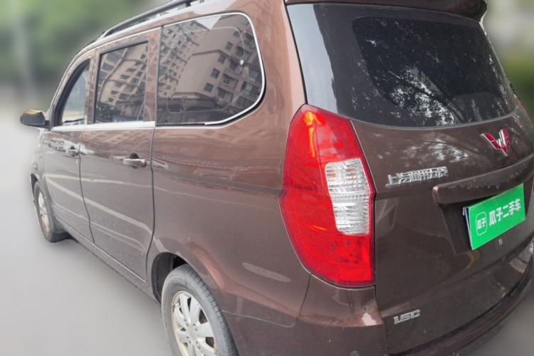 Used Wuling Hongguang 2015 1.5L S Basic Version China V Standard Rear Left 45 Deg