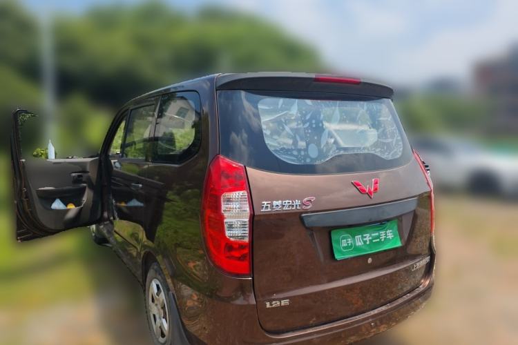 Used Wuling Hongguang 2015 1.2L S Base Model China V Standard Rear Left 45 Deg