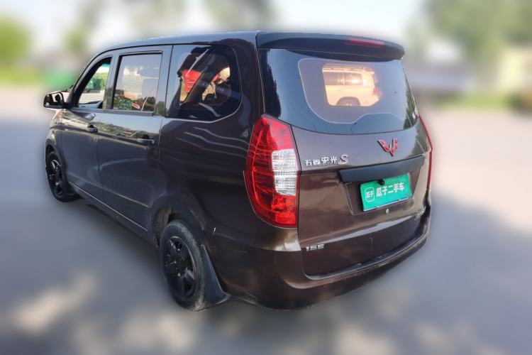 Used Wuling Hongguang 2015 1.5L S Basic Version China V Standard Rear Left 45 Deg