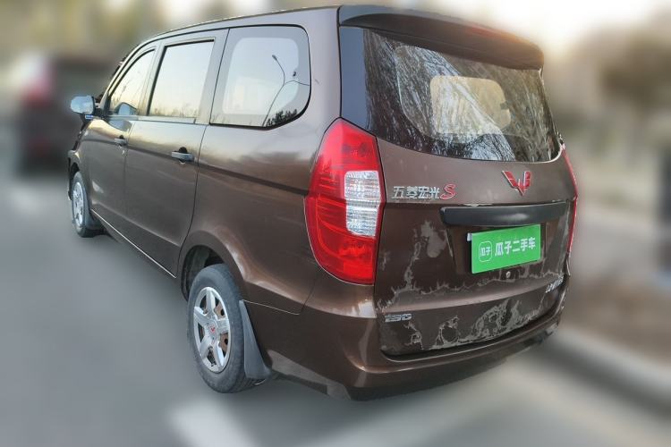 Used Wuling Hongguang 2015 1.2L S Base Model China IV Rear Left 45 Deg