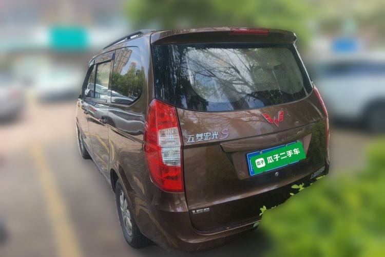 Used Wuling Hongguang 2015 1.5L S Basic Version China V Standard Rear Left 45 Deg
