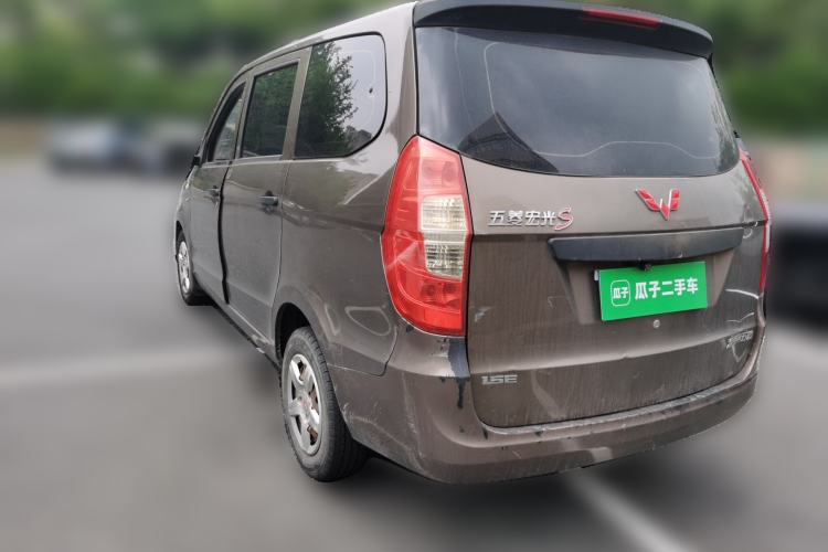 Used Wuling Hongguang 2015 1.5L S Basic Version China V Standard Rear Left 45 Deg