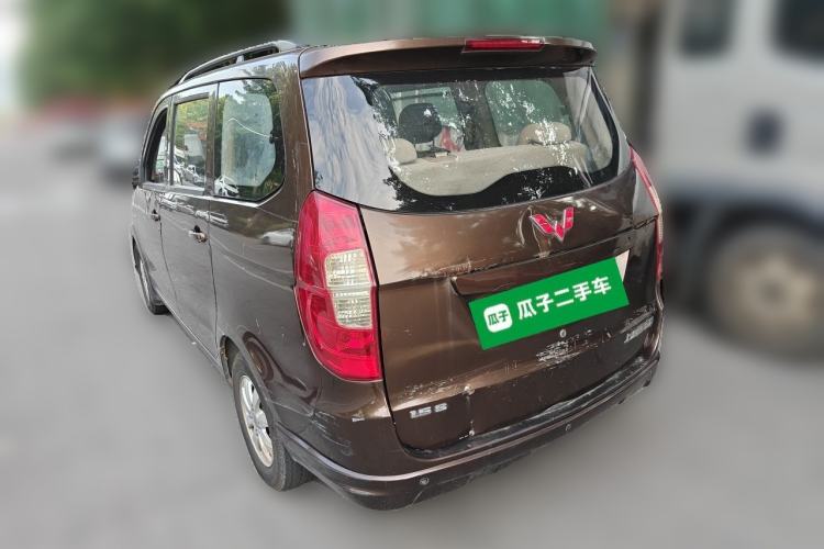 Used Wuling Hongguang 2015 1.5L S1 Standard China V-Emission Standards Rear Left 45 Deg