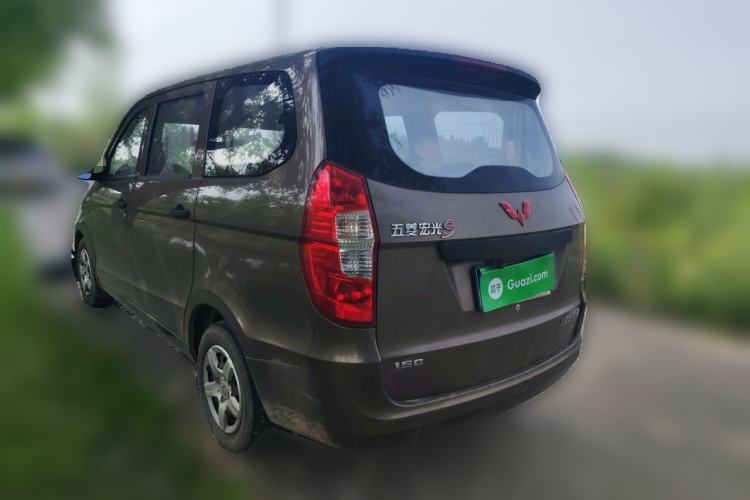 Used Wuling Hongguang 2015 1.5L S Basic Version China V Standard Rear Left 45 Deg