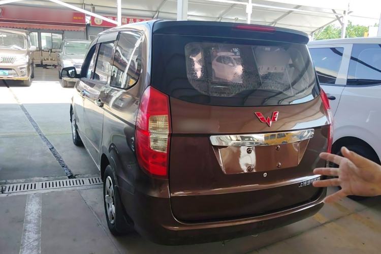 Used Wuling Hongguang 2015 1.5L S Basic Version China V Standard Rear Left 45 Deg