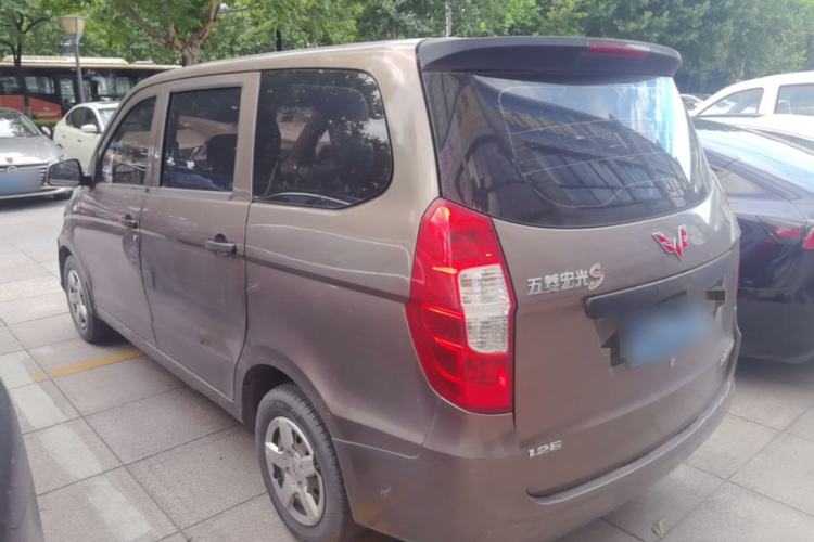 Used Wuling Hongguang 2015 1.2L S Base Model China V Standard Rear Left 45 Deg