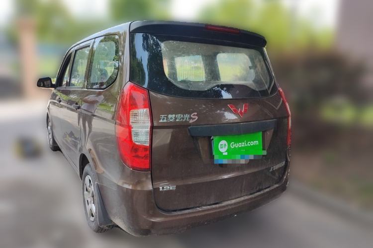 Used Wuling Hongguang 2015 1.2L S Base Model China V Standard Rear Left 45 Deg