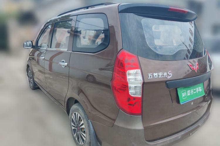 Used Wuling Hongguang 2015 1.5L S Basic Version China V Standard Rear Left 45 Deg