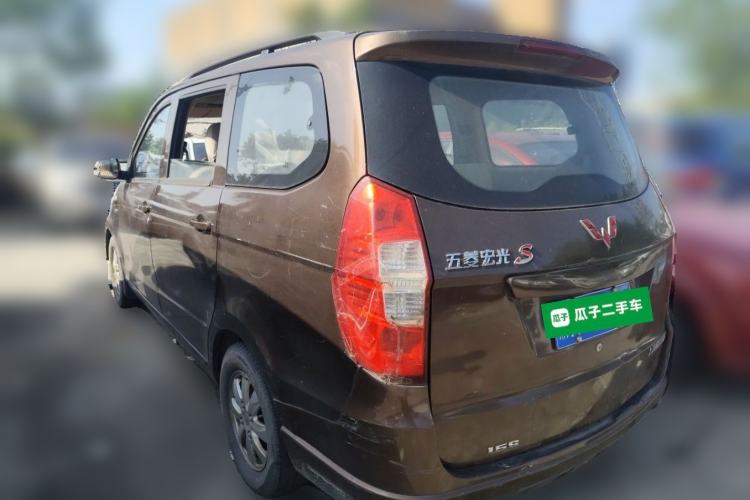 Used Wuling Hongguang 2015 1.5L S1 Standard China V-Emission Standards Rear Left 45 Deg
