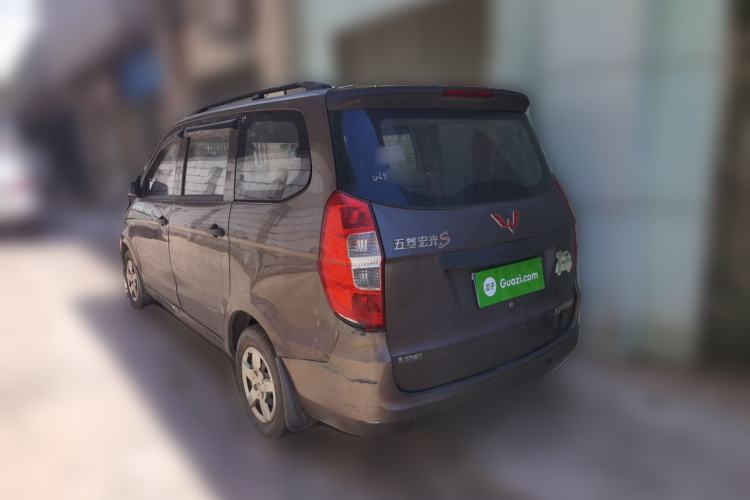 Used Wuling Hongguang 2015 1.2L S Base Model China V Standard Rear Left 45 Deg