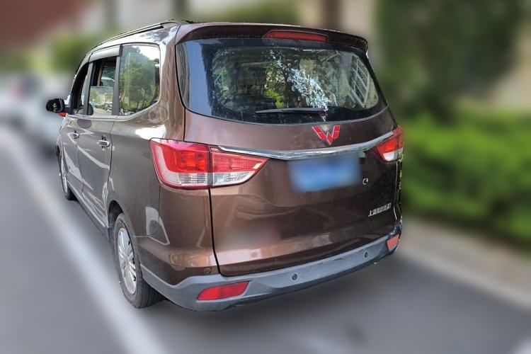 Used Wuling Hongguang 2015 1.5L S1 Luxury National Emission Standard V Rear Left 45 Deg