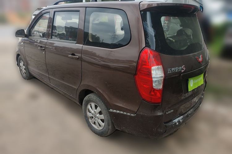 Used Wuling Hongguang 2015 1.5L S Basic Version China V Standard Rear Left 45 Deg