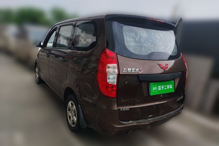 Used Wuling Hongguang 2015 1.2L S Base Model China V Standard Rear Left 45 Deg