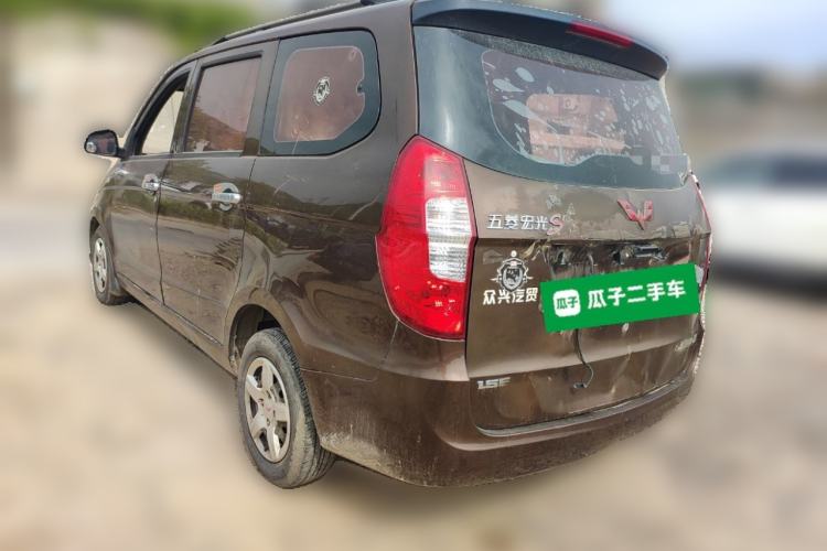 Used Wuling Hongguang 2015 1.5L S Basic Version China V Standard Rear Left 45 Deg