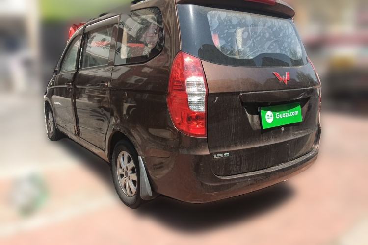 Used Wuling Hongguang 2015 1.5L S Base Model China IV Rear Left 45 Deg