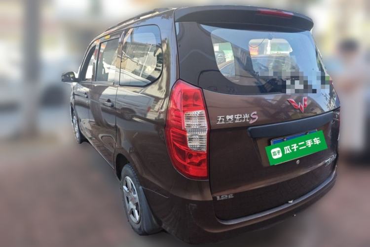 Used Wuling Hongguang 2015 1.2L S Base Model China V Standard Rear Left 45 Deg